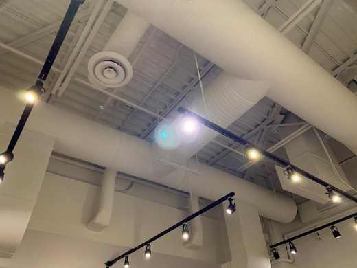 Commercial interior painting project